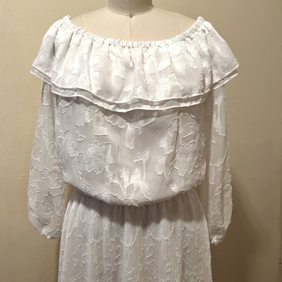 New Michael Kors off-on shoulder dress - size L - Picture 4 of 7